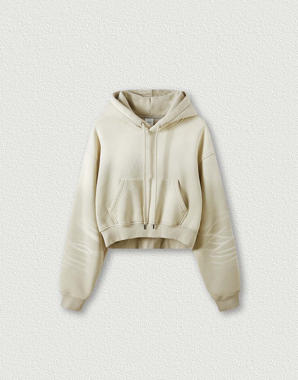 Women's Heavyweight Solid Color Fleece-Lined Hoodie-wh292